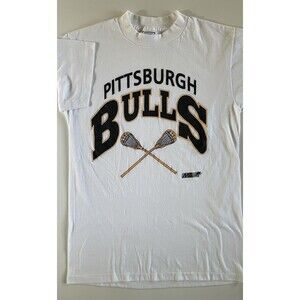 RARE - Large Vintage 90’s Pittsburgh Bulls Lacrosse Team T-Shirt